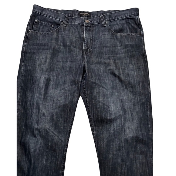 Banana Republic Factory Straight Leg Denim Jeans Flawed - Picture 3 of 9